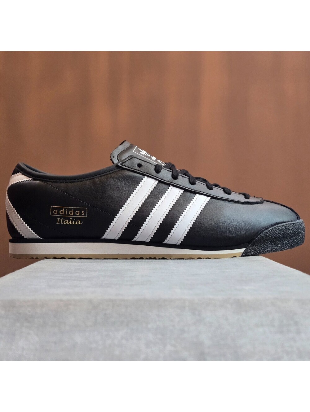 adidas Originals Italia 70's - Black / White (JS1324) Men's Size 9